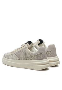 Guess Sneakersy FLPELB SUE12 Beżowy. Kolor: beżowy. Materiał: zamsz, skóra #4