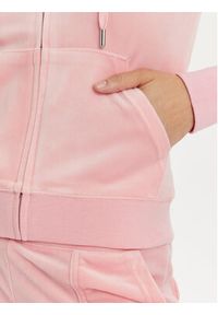 Juicy Couture Bluza Robertson JCAP176 Różowy Slim Fit. Kolor: różowy. Materiał: syntetyk #5