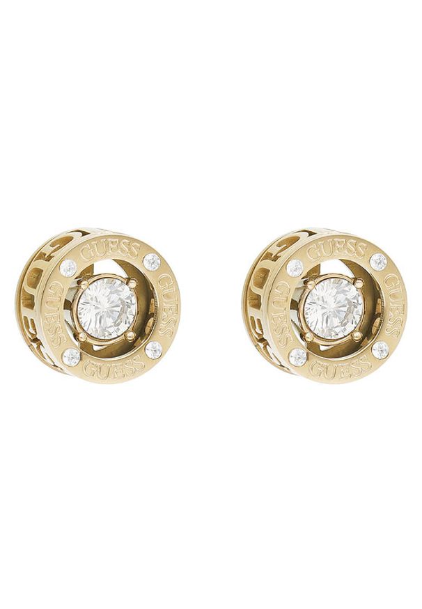 Guess Kolczyki JUBE01 464JW Złoty. Materiał: złote. Kolor: złoty
