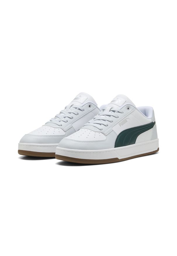 Puma - Sneakersy Caven 2.0 PUMA Silver Mist Green Terrain White Gray. Kolor: biały, zielony, szary, wielokolorowy. Sezon: lato. Sport: turystyka piesza