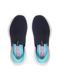 skechers - Skechers Sneakersy Fresh Time 303800L/NVTQ Granatowy. Kolor: niebieski. Materiał: materiał #4