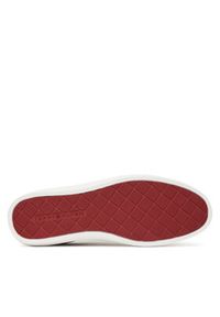 TOMMY HILFIGER - Tommy Hilfiger Sneakersy Premium Dress Cupsole FM0FM05573 Brązowy. Kolor: brązowy. Materiał: skóra, zamsz #4