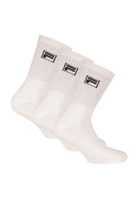 Fila Crew Tenisówki 3-Pack Unisex Białe Rozmiar 43-46. Kolor: biały. Sport: tenis