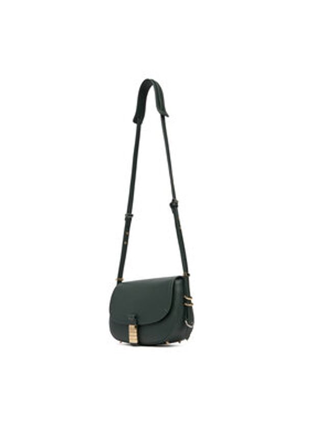 Pinko - PINKO Torebka Saddle Mini PE PLTT 103831 A270 Zielony. Kolor: zielony. Materiał: skórzane