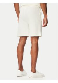 BOSS Szorty sportowe Structure Shorts 50540581 Kremowy Regular Fit. Kolor: kremowy. Materiał: syntetyk. Styl: sportowy #4