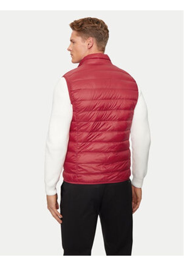 EA7 Emporio Armani Bezrękawnik 8NPQ01 PN29Z 1461 Czerwony Regular Fit. Kolor: czerwony. Materiał: syntetyk. Długość rękawa: bez rękawów