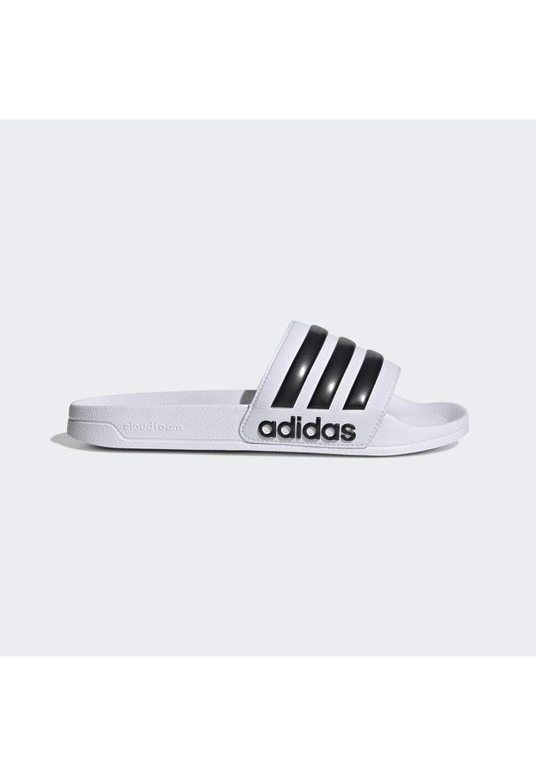 Adidas - Adilette Shower Slides. Kolor: czarny, biały, wielokolorowy. Styl: sportowy
