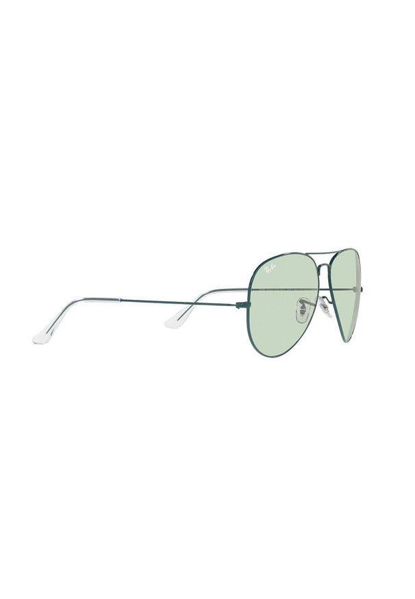 Ray-Ban - Okulary AVIATOR. Kolor: srebrny