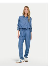 only - ONLY Koszula New Grace 15337926 Niebieski Loose Fit. Kolor: niebieski. Materiał: lyocell #4