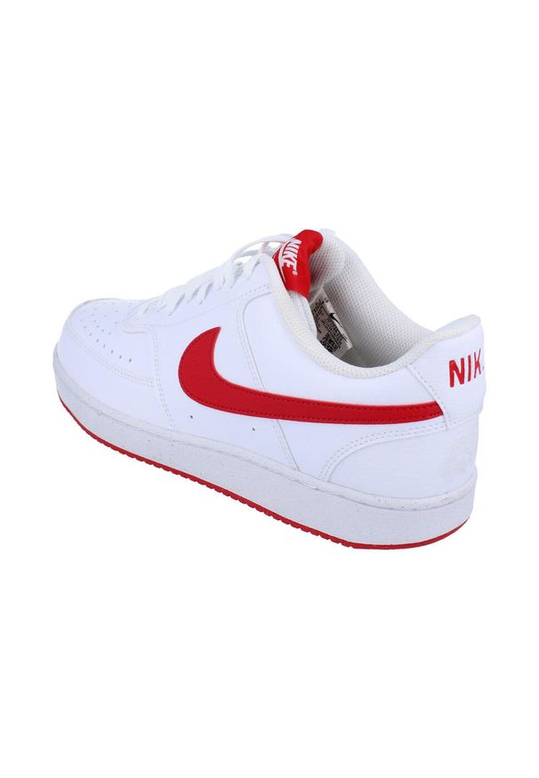 Buty męskie Nike Court Vision Low Next Nature. Kolor: biały, czerwony, wielokolorowy. Model: Nike Court