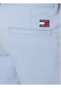 Tommy Jeans Szorty materiałowe Scanton DM0DM18812 Niebieski Regular Fit. Kolor: niebieski. Materiał: bawełna