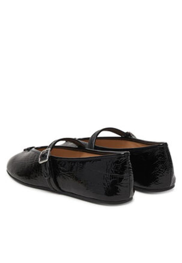 Coach Baleriny CCM18 Czarny. Kolor: czarny. Materiał: lakier, skóra