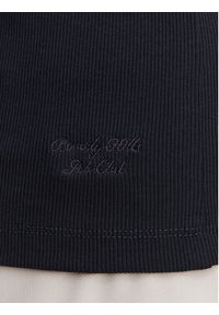 Beverly Hills Polo Club Top P-SS26W-TK550000 Granatowy Regular Fit. Typ kołnierza: polo. Kolor: niebieski. Materiał: bawełna #3