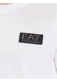 EA7 Emporio Armani T-Shirt 3RPT72 PJ8SZ 1100 Biały Regular Fit. Kolor: biały. Materiał: bawełna #3