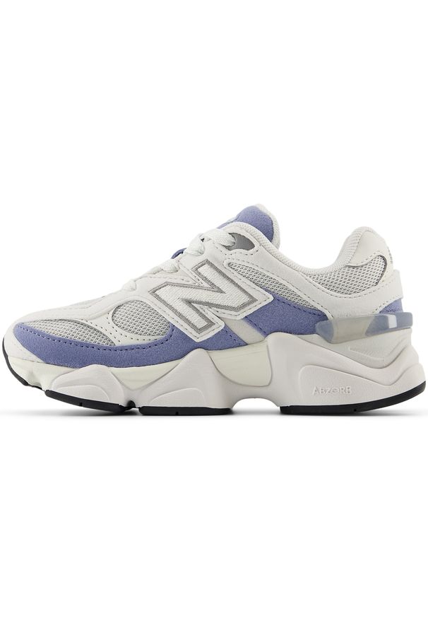 Buty dziecięce New Balance PC9060BL – fioletowe. Okazja: na uczelnię, na co dzień. Kolor: fioletowy. Materiał: guma, materiał, syntetyk. Szerokość cholewki: normalna. Sport: turystyka piesza