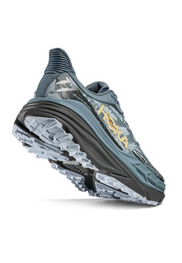 HOKA - Hoka Buty do biegania Stinson 7 1141530 Szary. Kolor: szary. Materiał: materiał