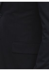 Pako Lorente - PAKO LORENTE – Granatowa marynarka garniturowa. Okazja: na studniówkę. Kolor: niebieski. Materiał: poliester, wiskoza, elastan. Styl: młodzieżowy, klasyczny #5