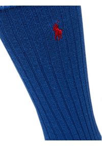 Polo Ralph Lauren Skarpety wysokie unisex 449915908036 Niebieski. Kolor: niebieski. Materiał: bawełna, materiał