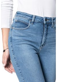 Lee - SPODNIE DAMSKIE LEE SCARLETT ULTRA HIGH BRIGHTON ROCK L30LMXBC 112106502. Styl: rockowy #5