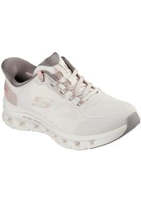 skechers - Adidasy Skechers Glide-step Pro-pure Motion, Kobiety. Kolor: brązowy. Materiał: materiał. Sport: fitness