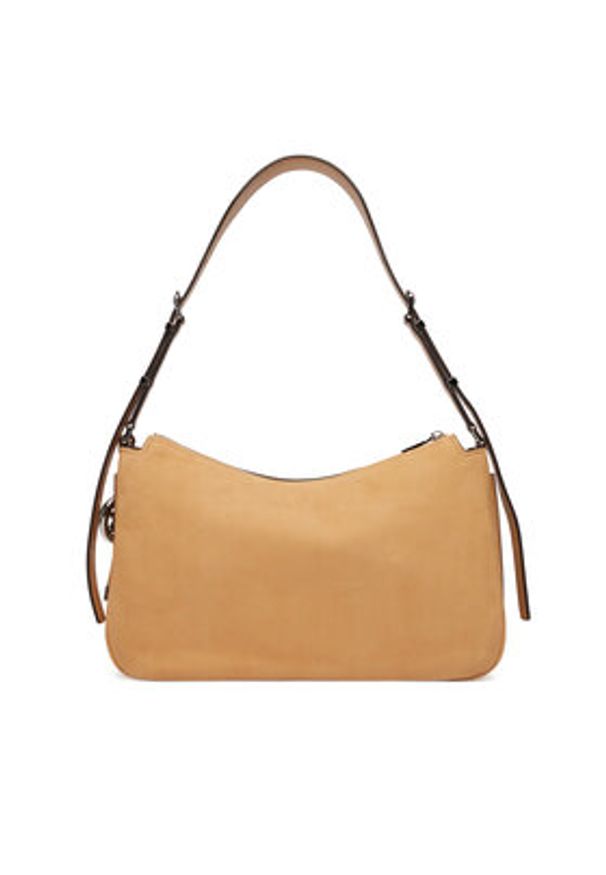 MICHAEL Michael Kors Torebka Nolita Medium 30F5SY5M2L Brązowy. Kolor: brązowy. Materiał: skórzane