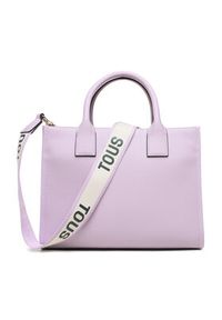 Tous - TOUS Torebka 2001793029 Fioletowy. Kolor: fioletowy. Materiał: skórzane #3