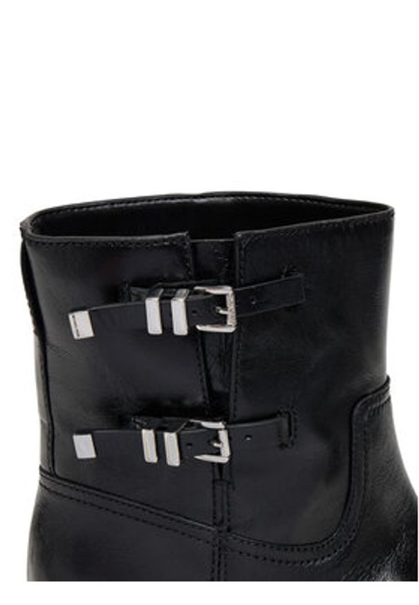 MICHAEL Michael Kors Botki Darrington 40F5DTFE5L Czarny. Kolor: czarny. Materiał: skóra