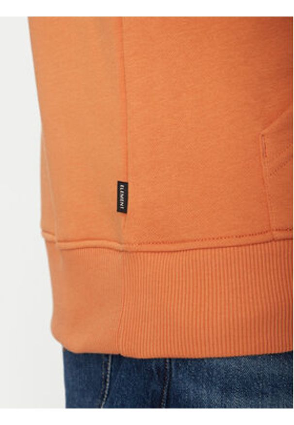 Element Bluza ELYFT00198 Pomarańczowy Regular Fit. Kolor: pomarańczowy. Materiał: bawełna