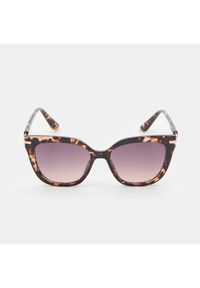 Mohito - Okulary przeciwsłoneczne - Brązowy. Kolor: brązowy #1