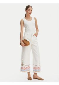 Weekend Max Mara Top Multic 2615941012 Biały Regular Fit. Kolor: biały. Materiał: bawełna #2