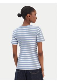 TOMMY HILFIGER - Tommy Hilfiger T-Shirt New Cody WW0WW40587 Błękitny Slim Fit. Kolor: niebieski. Materiał: bawełna #5