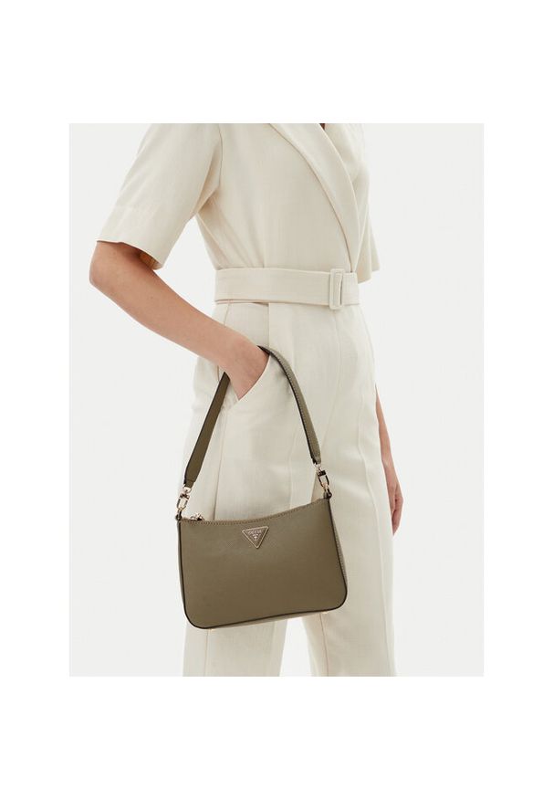 Torebka Guess. Kolor: brązowy