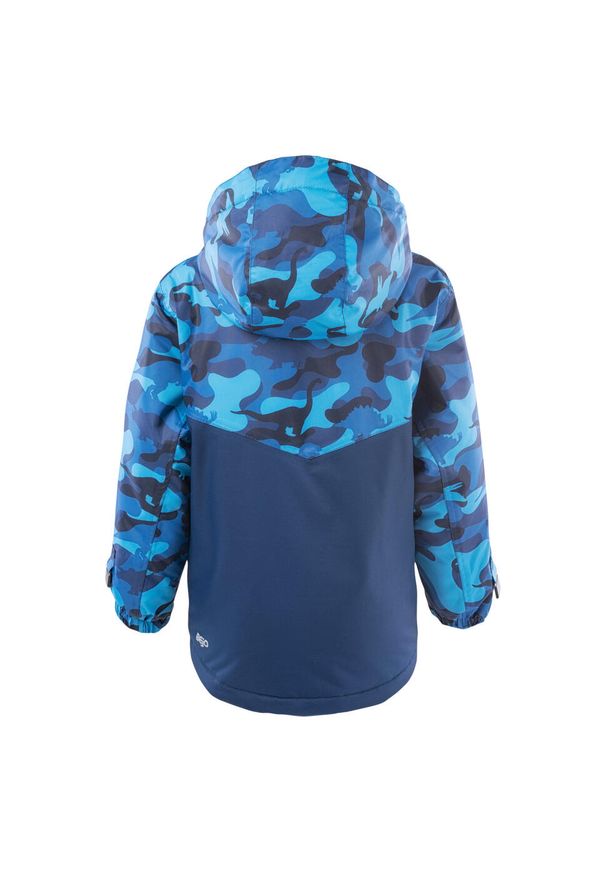 BEJO - Kurtka Narciarska Dziecięca Yuki Camo. Kolor: niebieski. Sezon: zima. Sport: narciarstwo