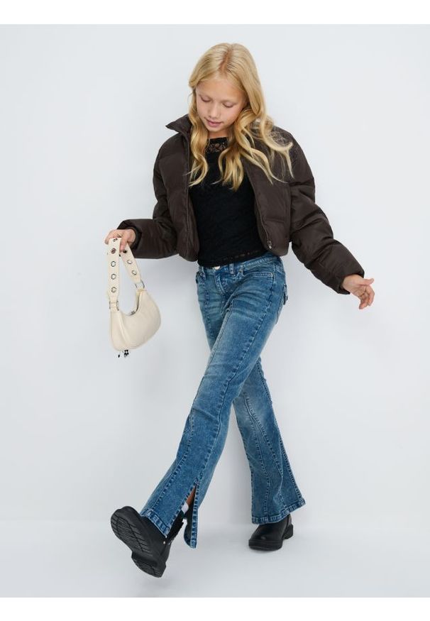 Sinsay - Spodnie jeansowe flare - Inny