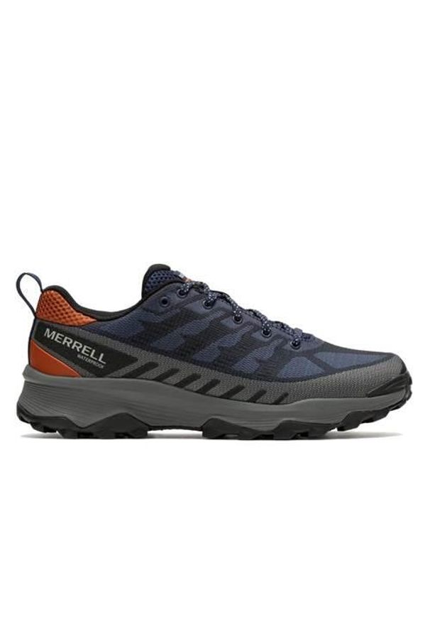 Buty trekkingowe męskie Merrell Speed Eco Wp. Kolor: niebieski. Materiał: materiał, syntetyk. Szerokość cholewki: normalna
