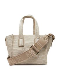 Emporio Armani Torebka EW000371 AF12993 F1073 Beżowy. Kolor: beżowy #5