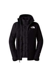 Kurtka damska The North Face 3 in 1 Mountain Light Triclimate Gore-Tex 0A84EYGOE1 - czarna. Kolor: czarny. Materiał: materiał, poliester, puch. Technologia: Gore-Tex. Sport: turystyka piesza