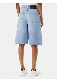 Hugo - HUGO Bermudy Gelita 1 50557010 Niebieski jasny Relaxed Fit. Kolor: niebieski. Materiał: bawełna #3