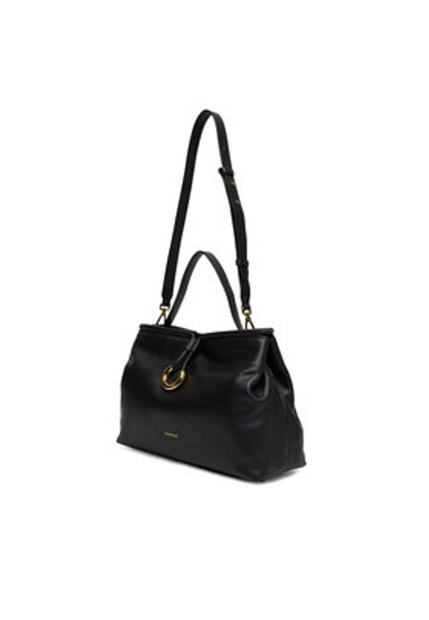 Coccinelle Torebka T1F Coccinelelisbet E1 T1F 18 01 01 Czarny. Kolor: czarny. Materiał: skórzane