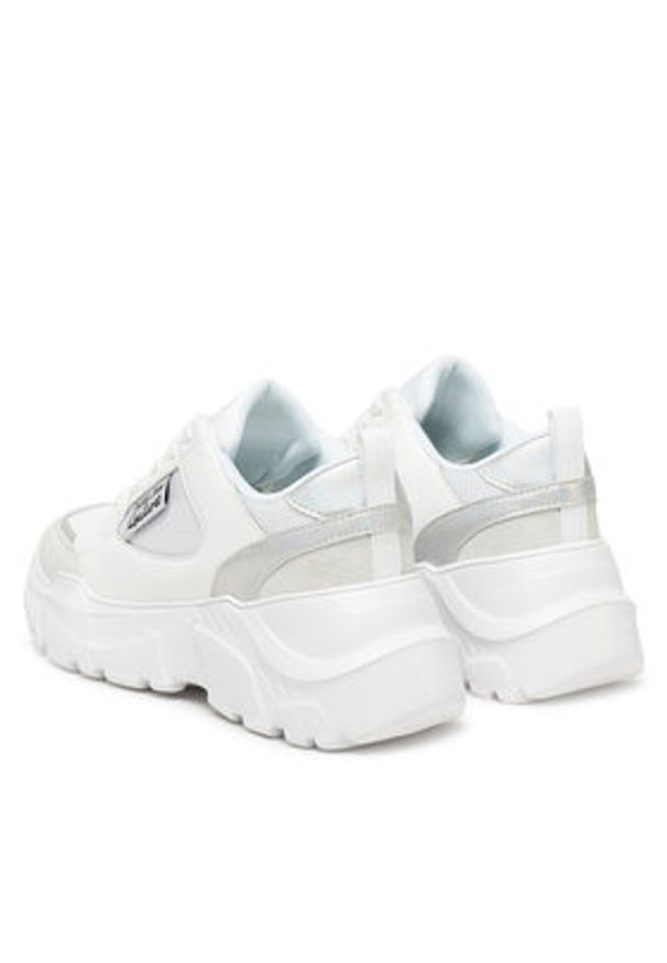 Versace Jeans Couture Sneakersy 78VA3SC2 Biały. Kolor: biały. Materiał: skóra