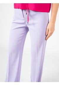 Pinko Spodnie "Hulka" | 100054 7624 | Kobieta | Fioletowy. Okazja: na co dzień. Kolor: fioletowy. Materiał: poliester, elastan. Styl: casual, klasyczny #2