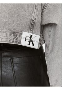Calvin Klein Jeans Kurtka jeansowa J20J222467 Szary Oversize. Kolor: szary. Materiał: bawełna #3