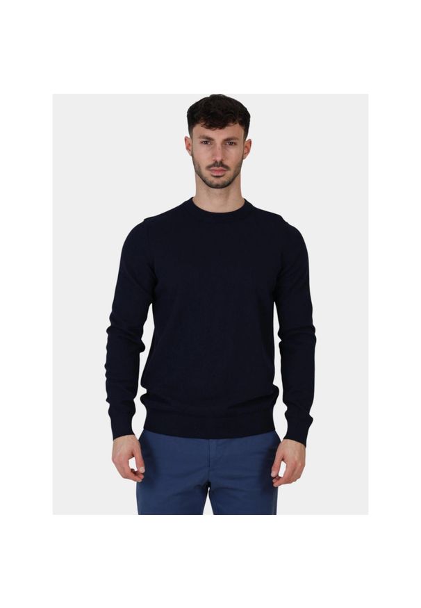 Sweter męski TBS Malykron. Kolor: niebieski