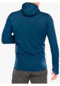 Bluza polarowa męska Rab Modulus Hoody. Kolor: niebieski. Materiał: polar