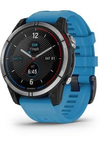 GARMIN - Zegarek sportowy Garmin Quatix 7 Standard Niebieski (010-02540-61). Kolor: niebieski. Styl: sportowy #1