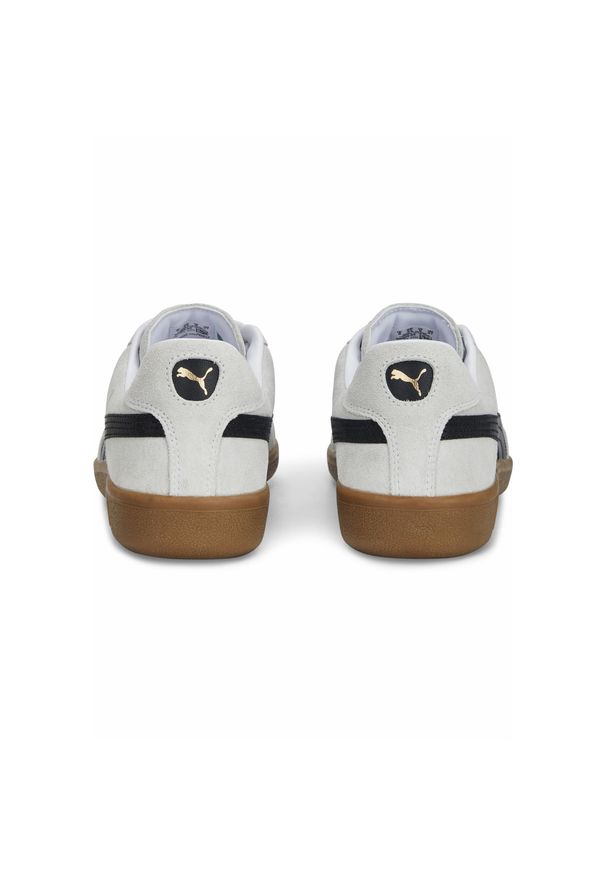 Buty do chodzenia męskie Puma Wildleder 2023. Kolor: biały, wielokolorowy, beżowy, czarny. Materiał: materiał, skóra. Szerokość cholewki: normalna. Sport: turystyka piesza