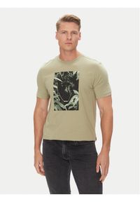 BOSS T-Shirt Te_Animali 50546362 Zielony Regular Fit. Kolor: zielony. Materiał: bawełna