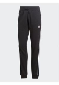Adidas - adidas Spodnie dresowe Adicolor Classics Slim Cuffed Joggers IB7455 Czarny Slim Fit. Kolor: czarny. Materiał: bawełna #4