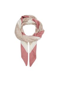 Calvin Klein Chusta Geo Minimal K60K610227 Różowy. Kolor: różowy. Materiał: wiskoza #1