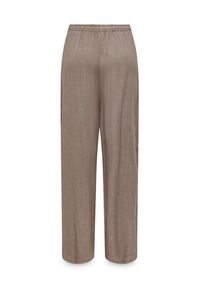 only - ONLY Spodnie materiałowe Siesta 15322263 Brązowy Regular Fit. Kolor: brązowy. Materiał: wiskoza #3